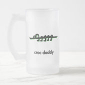 アリゲータークロックパパ フロストグラスビールジョッキ (左)