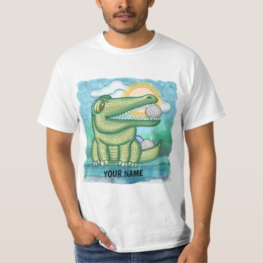 アリゲーターゴルフ Tシャツ (正面)