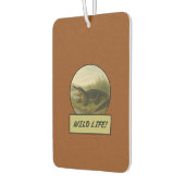 アリゲーターサドルブラウン自動/トラック空気清浄機 カーエアーフレッシュナー (左)