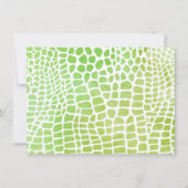 アリゲーターサンキューノートカード サンキューカード (裏面)