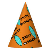 アリゲーターサーファー 誕生日 帽子 #2 パーティーハット (左)