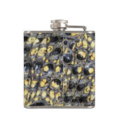 「アリゲータースキン」フラスコ（写真） フラスク (裏面)