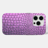 アリゲータースキンiphone 15ケース Case-Mate iPhoneケース (裏面 (横))