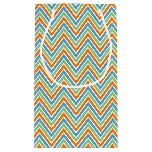 アリゲーターチョンプ、シェブロンありがとう好意バッグ スモールペーパーバッグ (裏面)