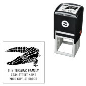 アリゲーターネーム差出人住所 セルフインキングスタンプ (インサイチュ)