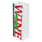 アリゲーターバレンタインバッグ ワインギフトバッグ (裏面アングル)