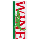 アリゲーターバレンタインバッグ ワインギフトバッグ (裏面)