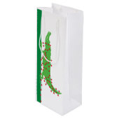 アリゲーターバレンタインバッグ ワインギフトバッグ (正面アングル)