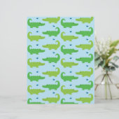 アリゲーターバードベビースクラップブック紙 (スタンド正面)