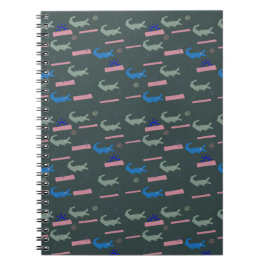アリゲーターパターン ノートブック