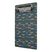 アリゲーターパターン ミニクリップボード (アングル2)