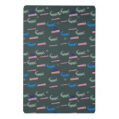 アリゲーターパターン ミニクリップボード (裏面)