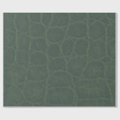 アリゲーターパターン ラッピングペーパー (フラット)