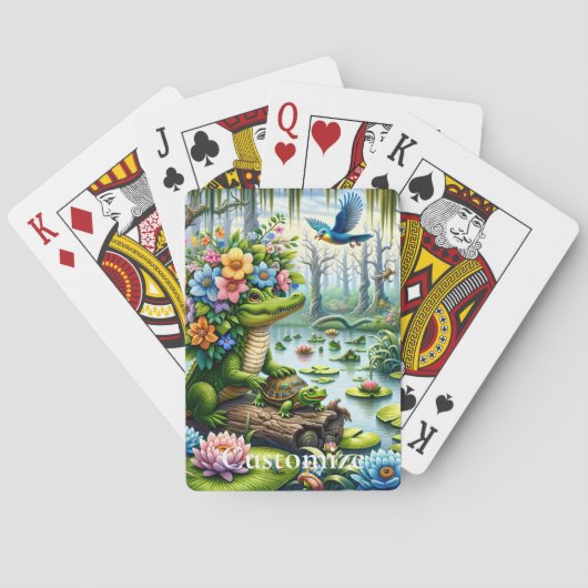 アリゲーターファンタジースワンサンダー_コーブ トランプ (裏面)