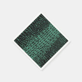 アリゲータープリント紙カクテルナプキンス スタンダードカクテルナプキン (角)