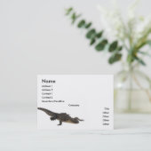 アリゲータープロファイルカード 名刺 (スタンド正面)