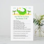 アリゲーターベイビーシャワーゲームをどれだけ知っているか (スタンド正面)