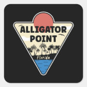 アリゲーターポイントフロリダシーショア スクエアシール (正面)