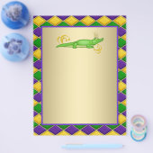 アリゲーターマルディグラス チラシ (シングル)