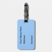 アリゲーターラゲッジタグ ラゲッジタグ (裏面縦)