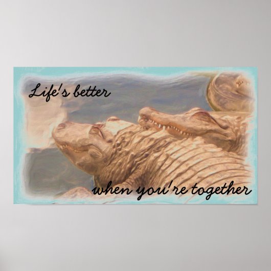 アリゲーターラブポスター ポスター (正面)