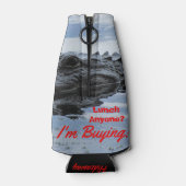 アリゲーターランチ招待状ボトルベバレッジクーラー ボトルクーラー (裏面)