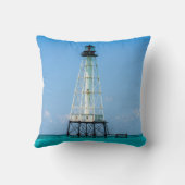 アリゲーターリーフライトハウスイスラモラダフロリダ クッション (裏面)