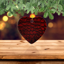 アリゲーターレッドフェイクレザー