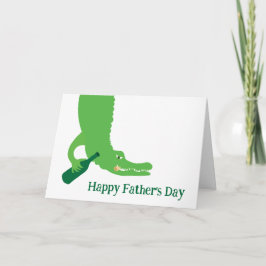 アリゲーターワインカード サンキューカード