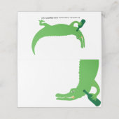 アリゲーターワイン プレイスカード (外部開封)