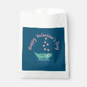 アリゲーターヴァレンティーンズデイハートピンク フェイバーバッグ (正面)