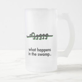 アリゲーター沼で何が起こるか フロストグラスビールジョッキ