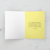 アリゲーター誕生日グリーティングカード カード (内部)