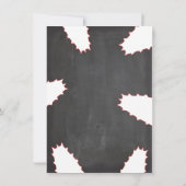 アリゲーター誕生日スイミングパーティの招待状 招待状 (裏面)