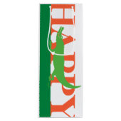 アリゲーター誕生日ワインバッグ ワインギフトバッグ (正面)