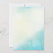 アリゲーター誕生日招待状 招待状 (裏面)