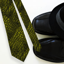 アリゲーター金ゴールドフェイクカラーレザー・両面