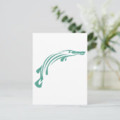 アリゲーター ガー フィッシュ ポストカード (スタンド正面)