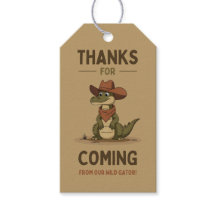 アリゲーター ギフト タグ - サルティ バーク クラブ