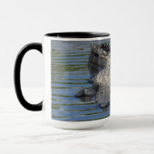 アリゲーター コーヒーマグ メッセージ Don't Touch My Coffee マグカップ (左)