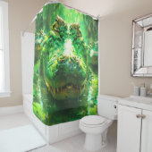 アリゲーター シャワーカーテン (インサイチュ)
