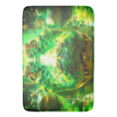 アリゲーター バスマット (正面縦)