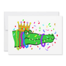 アリゲーター ビーズ マーディ グラース パーティー