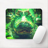 アリゲーター マウスパッド (マウス)