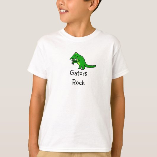 アリゲーター・ロック Tシャツ (正面)