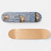 アリゲーター。顔から顔 スケートボード (横)