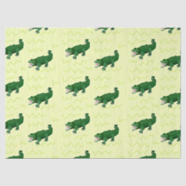 アリゲーター（黄色） 薄葉紙