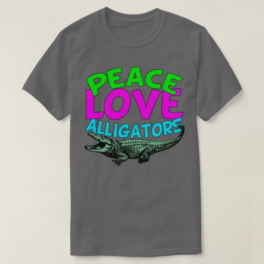 アリゲーター Tシャツ (デザイン正面)