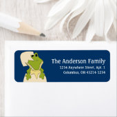 アリゲーターd2動物差出人住所ラベル ラベル (インサイチュ)