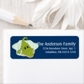 アリゲーターd3動物差出人住所ラベル ラベル (インサイチュ)